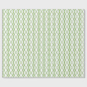 Grünes Weihnachtspapier Geschenkpapier (Flach)