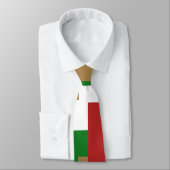 grünes weißes Gold und rote Blöcke Krawatte (Gebunden)