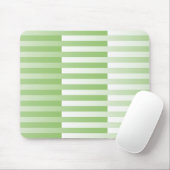 Grünes, weißes Muster Mousepad (Mit Mouse)