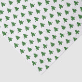 Grünes/weißes Seidenpapier (Ausschnitt)