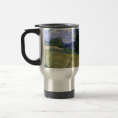 Grünes Weizenfeld mit Cypress von Van Gogh. Reisebecher (Links)