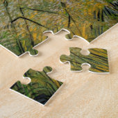 Grünes Weizenfeld mit Cypress von Vincent van Gogh Puzzle (Seite)