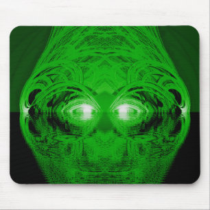 Grünes Wesen des Sees Mousepad