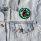 Grünes Wrestling-Team-Foto High School Wrestler Button (Beispiel)