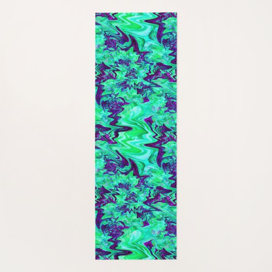 Grünes Wunder..... Yogamatte (Rückseite)