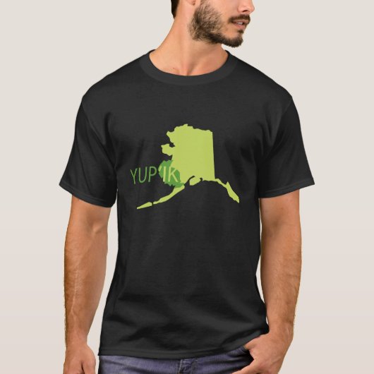 Grünes Yupik T-Shirt (Vorderseite)