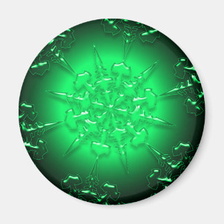 Grünes Ziermagnet Magnet