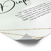 Grüneukalyptus succulents Late Night Diapers Poster (Ecke)