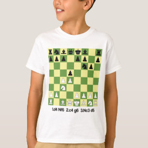 Grunfeld Defense Schach Openings Shirt Schach Gesc
