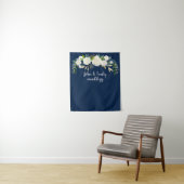 Grünfest Foto Stand Winter Hochzeitsdekor Wandteppich (Beispiel)