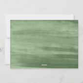 Grünflächen Branches 4 Fotomaterial Feiertagskarte (Rückseite)