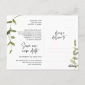 Grünflächen Minimal, Liebe ist geduldig, Wed versc Postkarte (Rückseite)