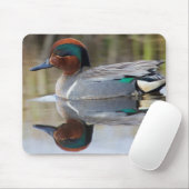 Grünflügelige Aquamarin Mousepad (Mit Mouse)