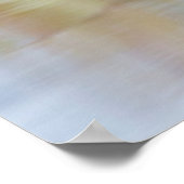 Grünflügelige Aquamarin Poster (Ecke)