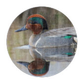 Grünflügelige Aquamarin Schneidebrett (Vorderseite)