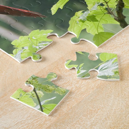 Grünflügelige Macaws Puzzle (Seite)