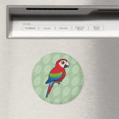 Grünflügelmaka Magnet (In Situ (Geschirrspüler))