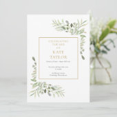 Grünfoliage Beerdigungsorden Programm (Stehend Vorderseite)