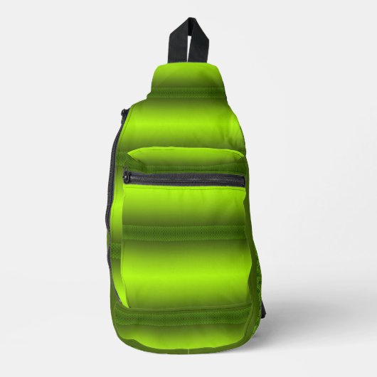 Grünfolie Crossbody Bag (Vorderseite)