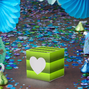 Grünfolie Geschenkschachtel