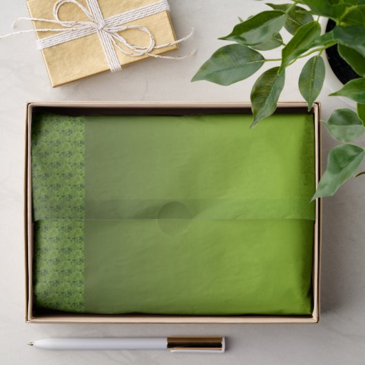 Grünfolie Seidenpapier (Geschenk)