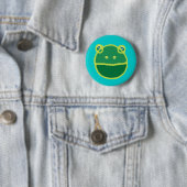 Grünfrosch Button (Beispiel)