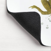 Grünfrosch Mousepad (Ecke)