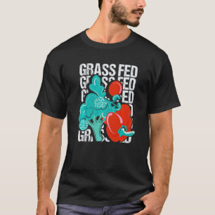 Grünfutter-Vegan-Diät-Kraft T-Shirt