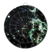 Grüngalaxie Dartscheibe (vorne)