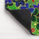 Grüngarten Blume Mousepad (Ecke)