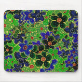 Grüngarten Blume Mousepad (Vorne)