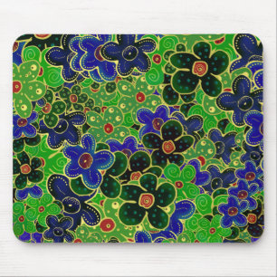 Grüngarten Blume Mousepad