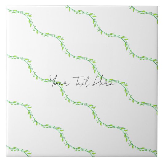 Grüngarten Fliese (Vorderseite)