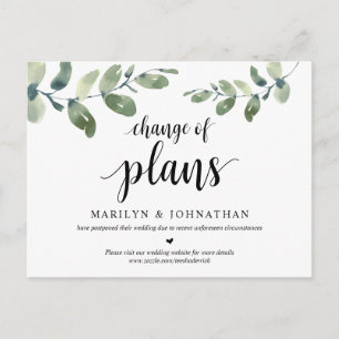 Grüngarten, Planänderung, Zurückgestellt Postkarte