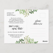 Grüngarten, Planänderung, Zurückgestellt Postkarte (Rückseite)