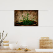 Grüngarten Poster (Küche)