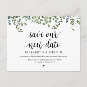 Grüngarten, Rett unser neues Datum, verschoben Postkarte