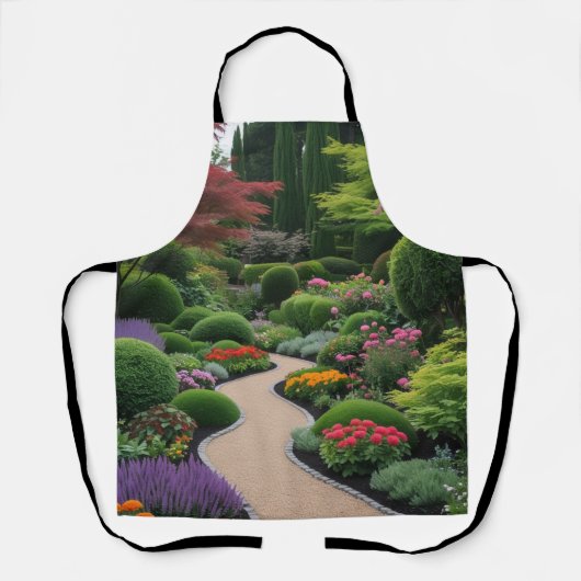 Grüngarten Schürze (Vorderseite)