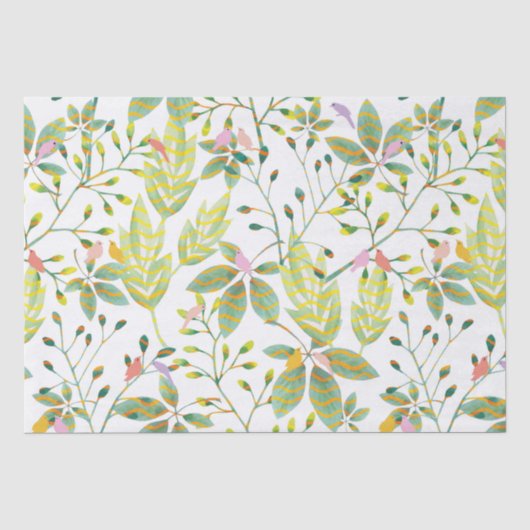 Grüngarten Seidenpapier (Vorderseite)