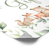 Grüngärten und Geschenke Tabletop Poster (Ecke)