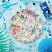 Grüngartenplatten Pappteller (Party)