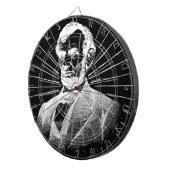 grunge abraham lincoln dartscheibe (Vorderseite rechts)
