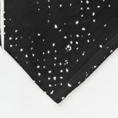 Grunge-Abraham-Lincoln-Decke Fleecedecke (Ecke)