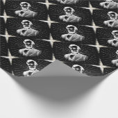 grunge abraham lincoln geschenkpapier (Ecke)