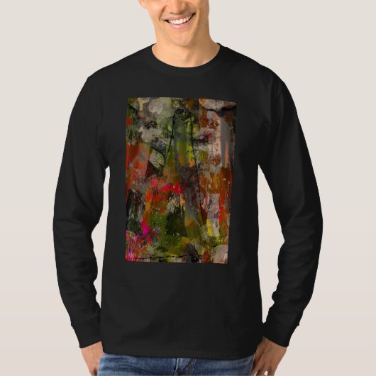 Grunge Abstract T-Shirt (Vorderseite)