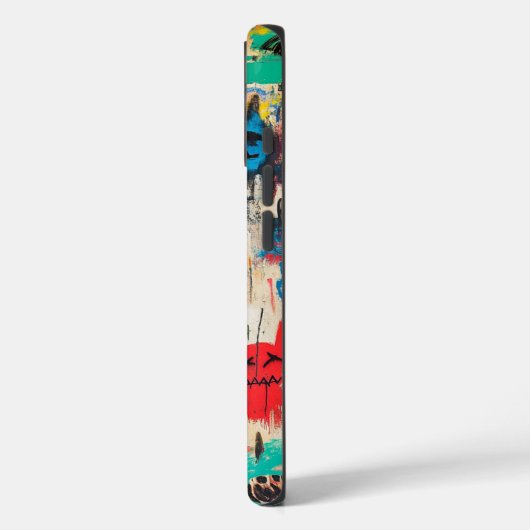 Grunge Abstrakt Art Phone Case (Rückseite / Links)