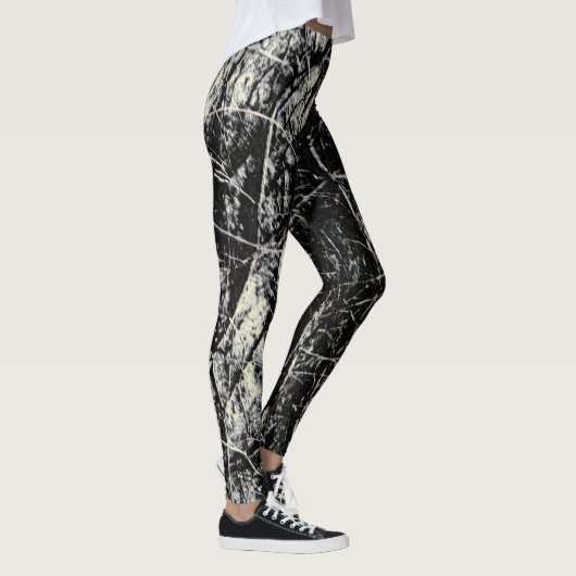 Grunge abstrakt leggings (Rechts)