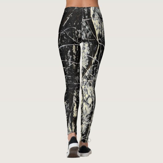 Grunge abstrakt leggings (Rückseite)