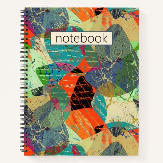 Grunge abstrakt notizblock (Vorderseite)