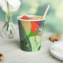 Grunge abstrakt . pappbecher